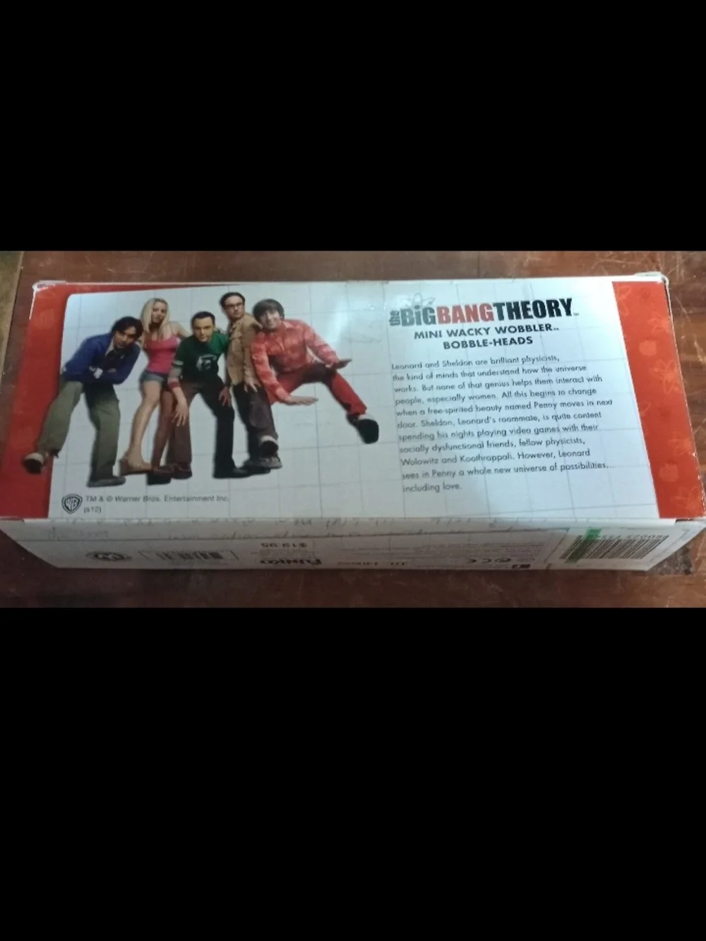 Big Bang Theory Mini Wacky Wobbler Bobble-Head Set - Assorted Colors